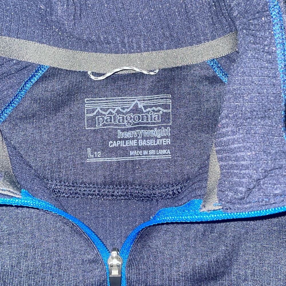 Boys size large Patagonia, thermal shirt